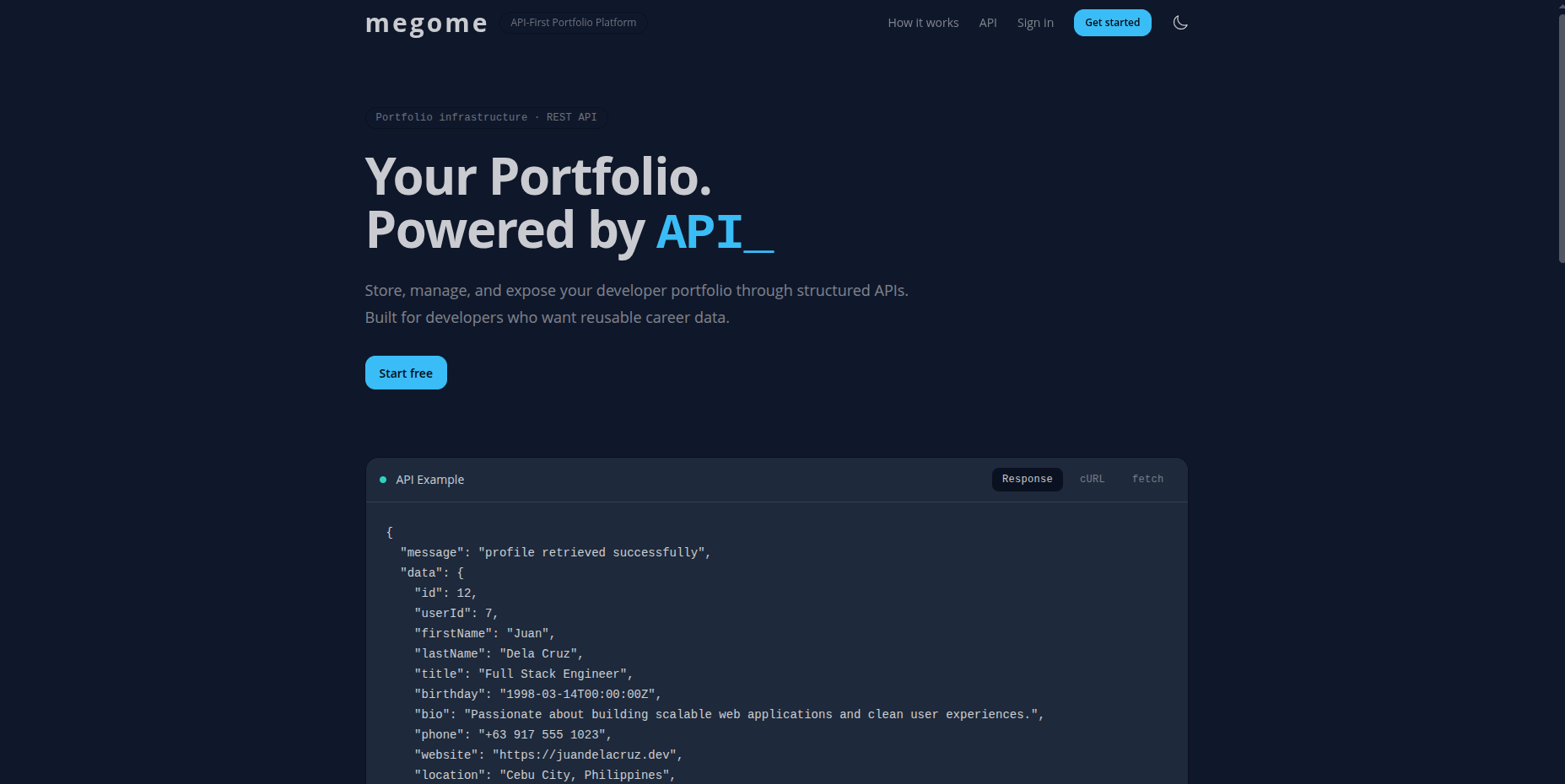 Megome-preview